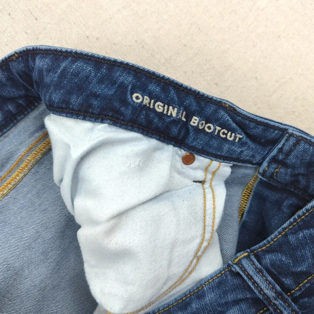 American Eagle Jeans Mens 38x30 Blue Original Western Cowboy Boot Cut